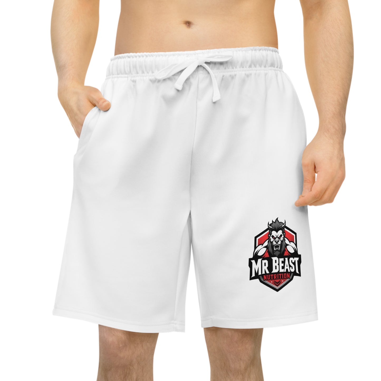 MrBeast Athletic Long Shorts