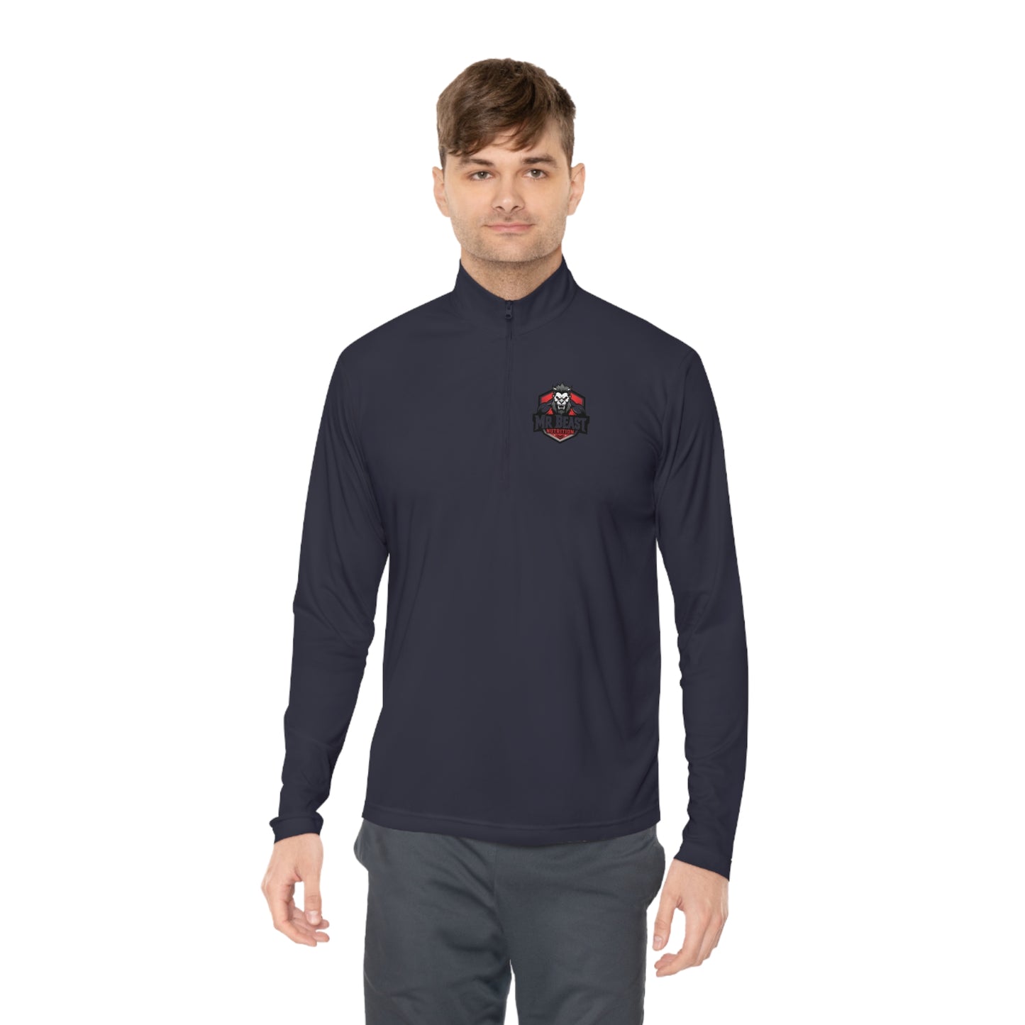 Mr.Beast Unisex Quarter-Zip Pullover - Mr.Beast Nutrition