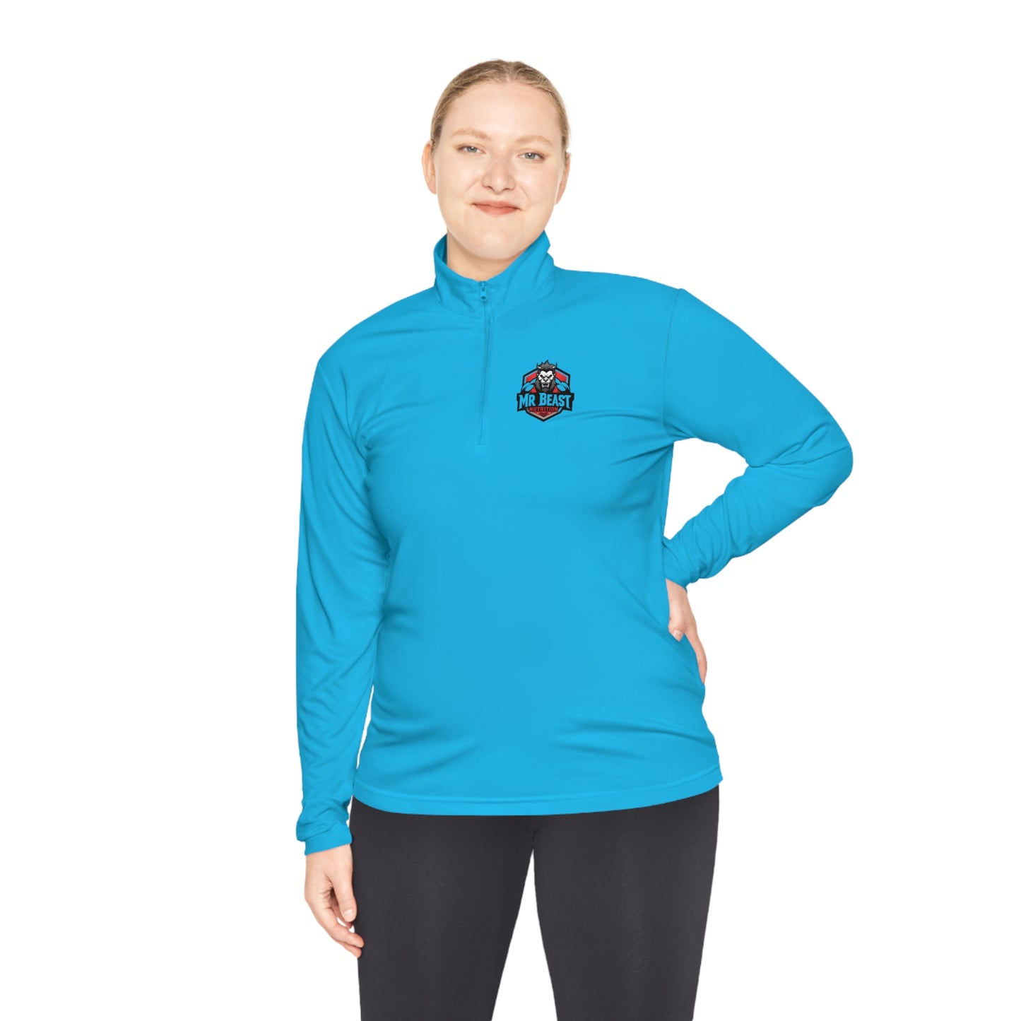 Mr.Beast Unisex Quarter-Zip Pullover - Mr.Beast Nutrition