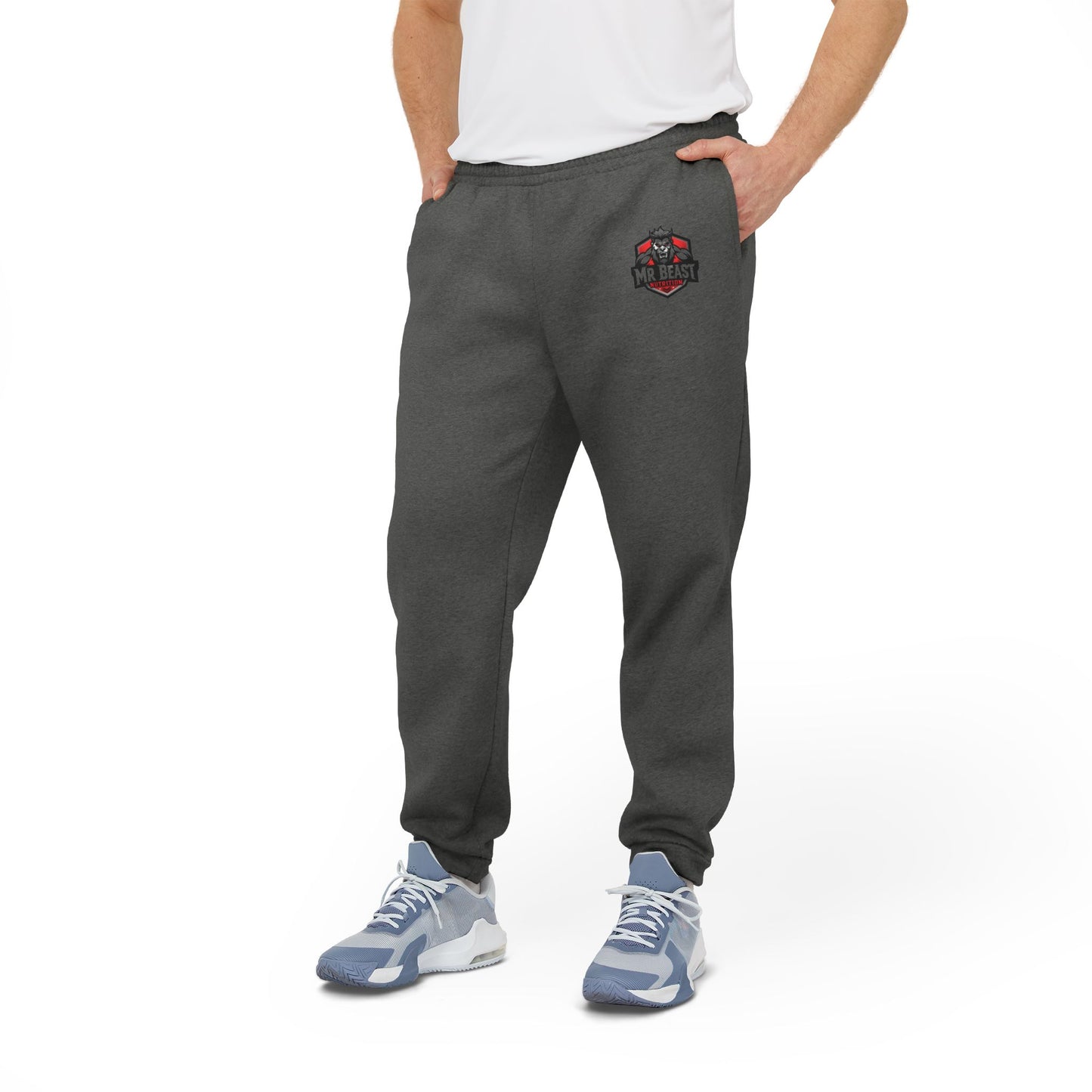 MrBeast/Adidas Unisex Fleece Joggers