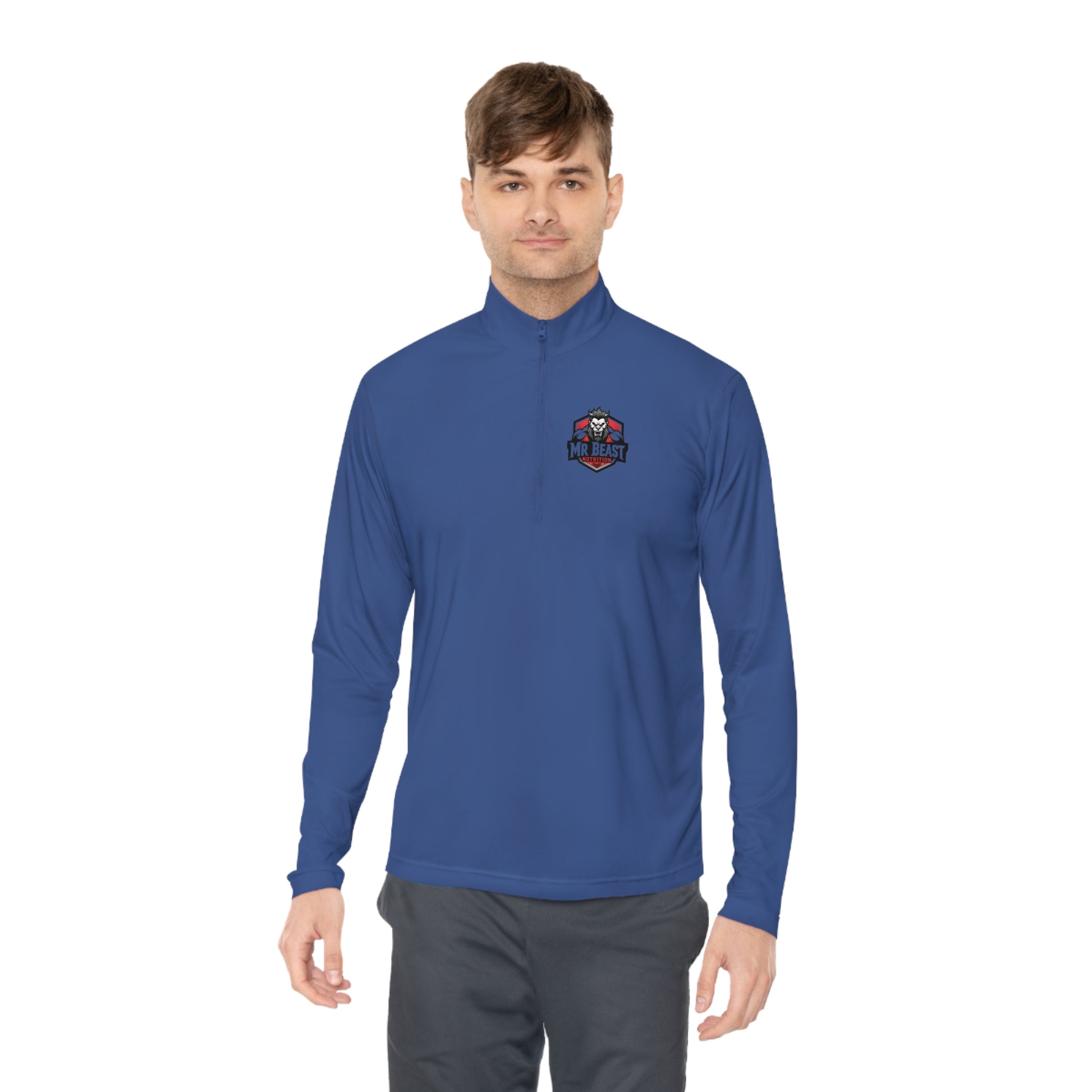 Mr.Beast Unisex Quarter-Zip Pullover - Mr.Beast Nutrition