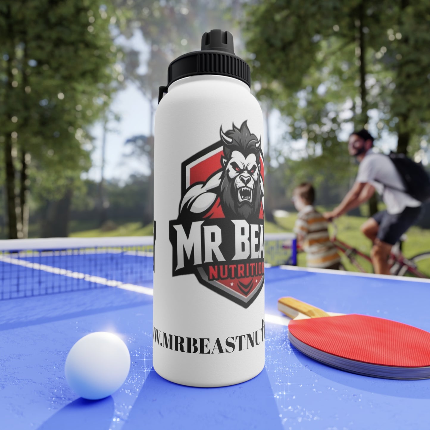 Stainless Steel Water Bottle, Sports Lid