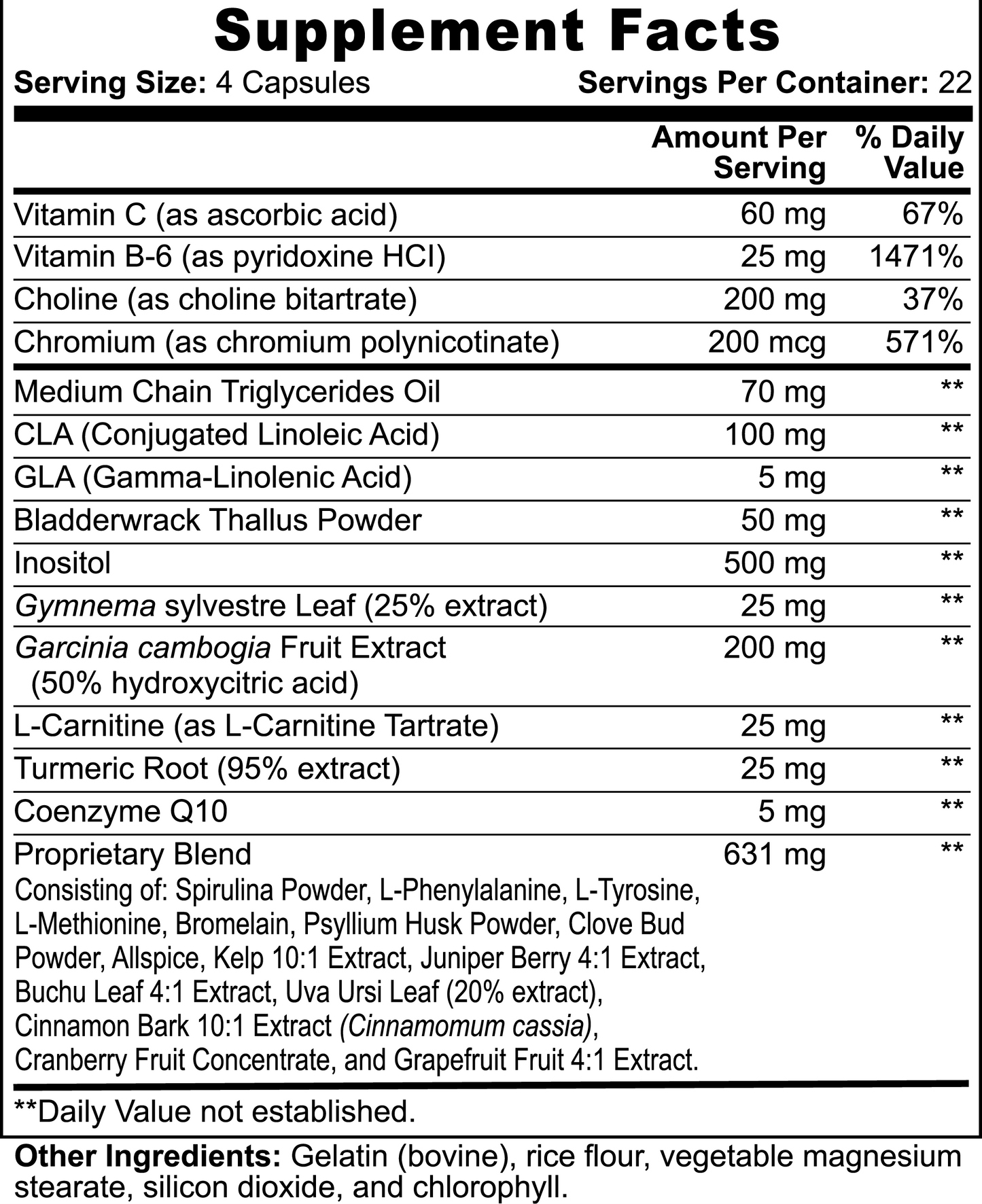 Fat Burner with MCT