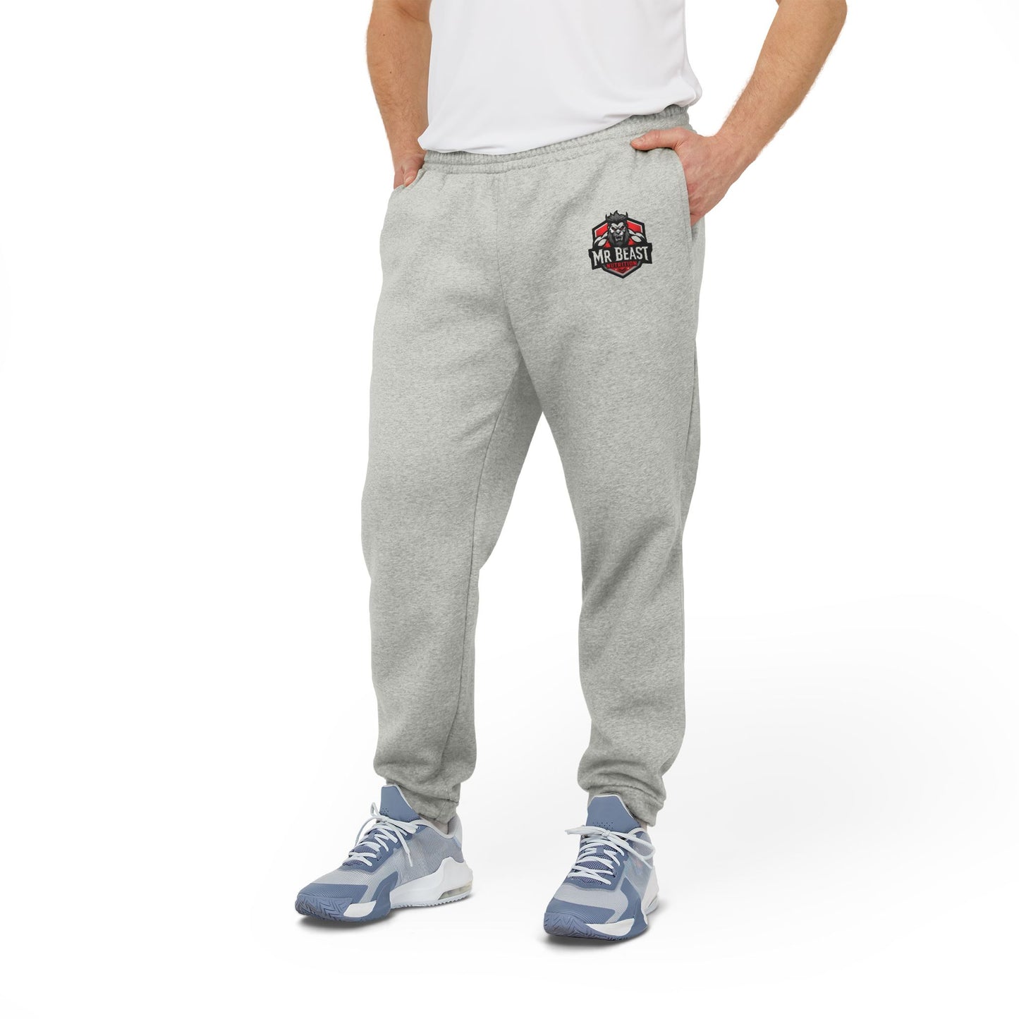 MrBeast/Adidas Unisex Fleece Joggers