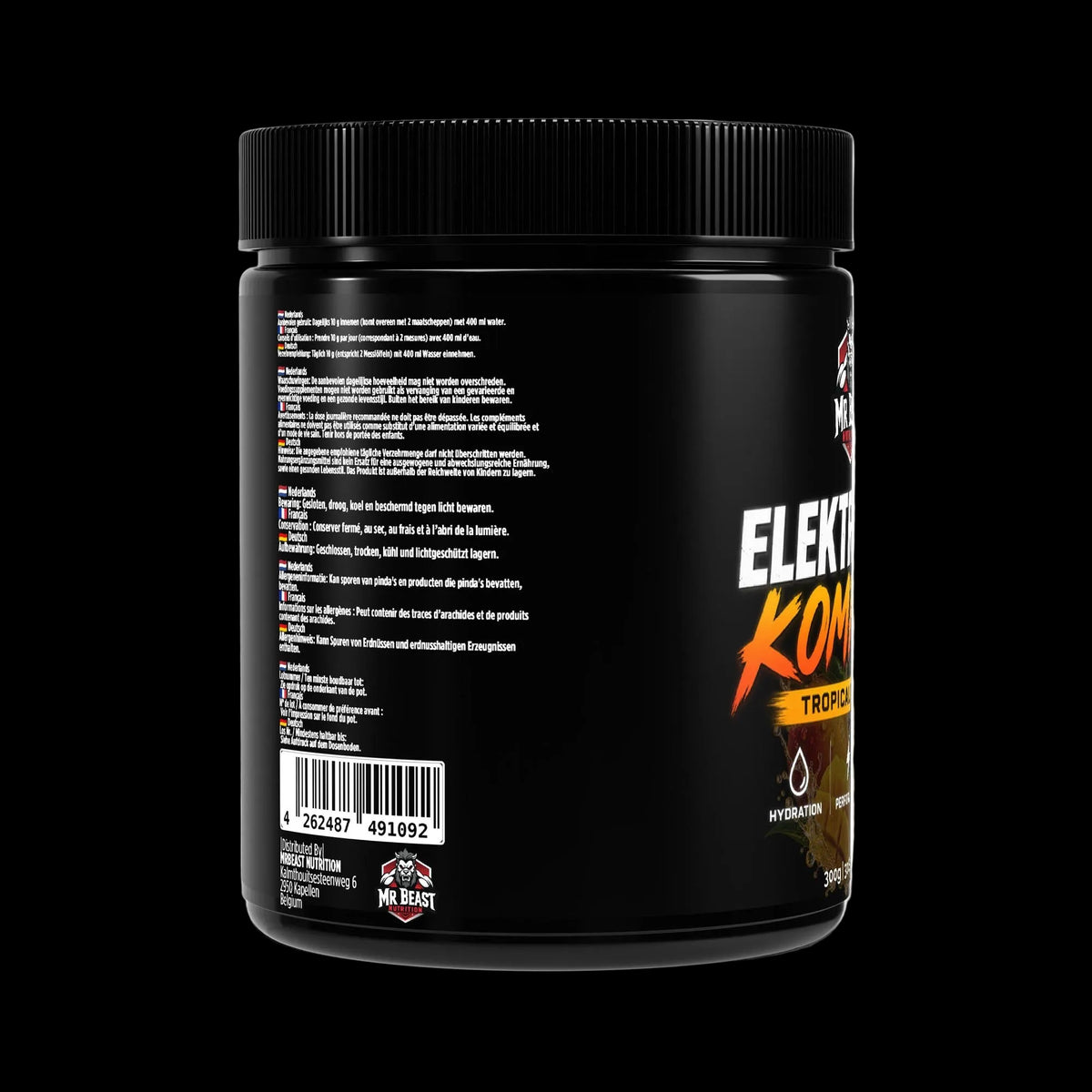 MrBeast Nutrition - Electrolyte Komplex Mango 750ml