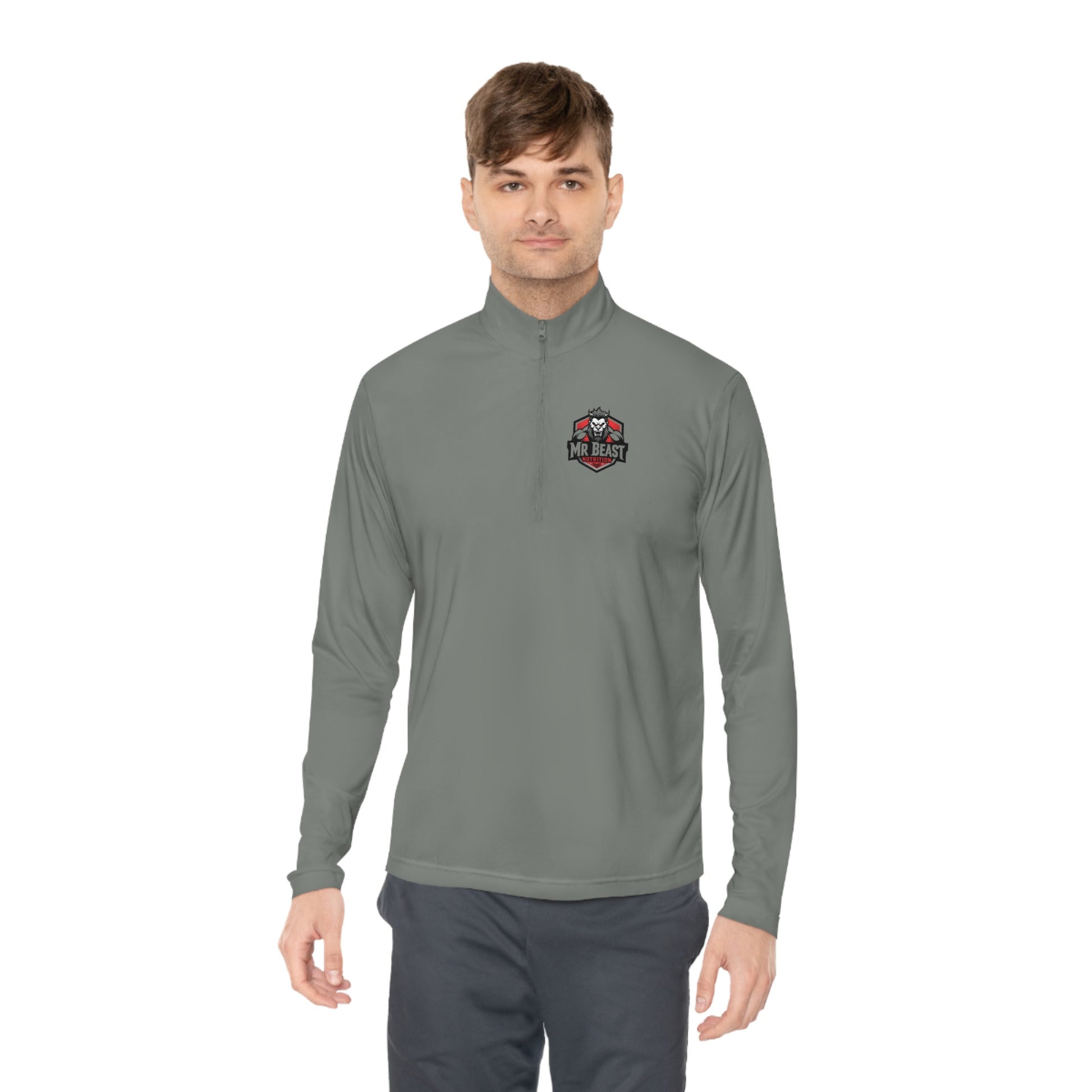 Mr.Beast Unisex Quarter-Zip Pullover - Mr.Beast Nutrition