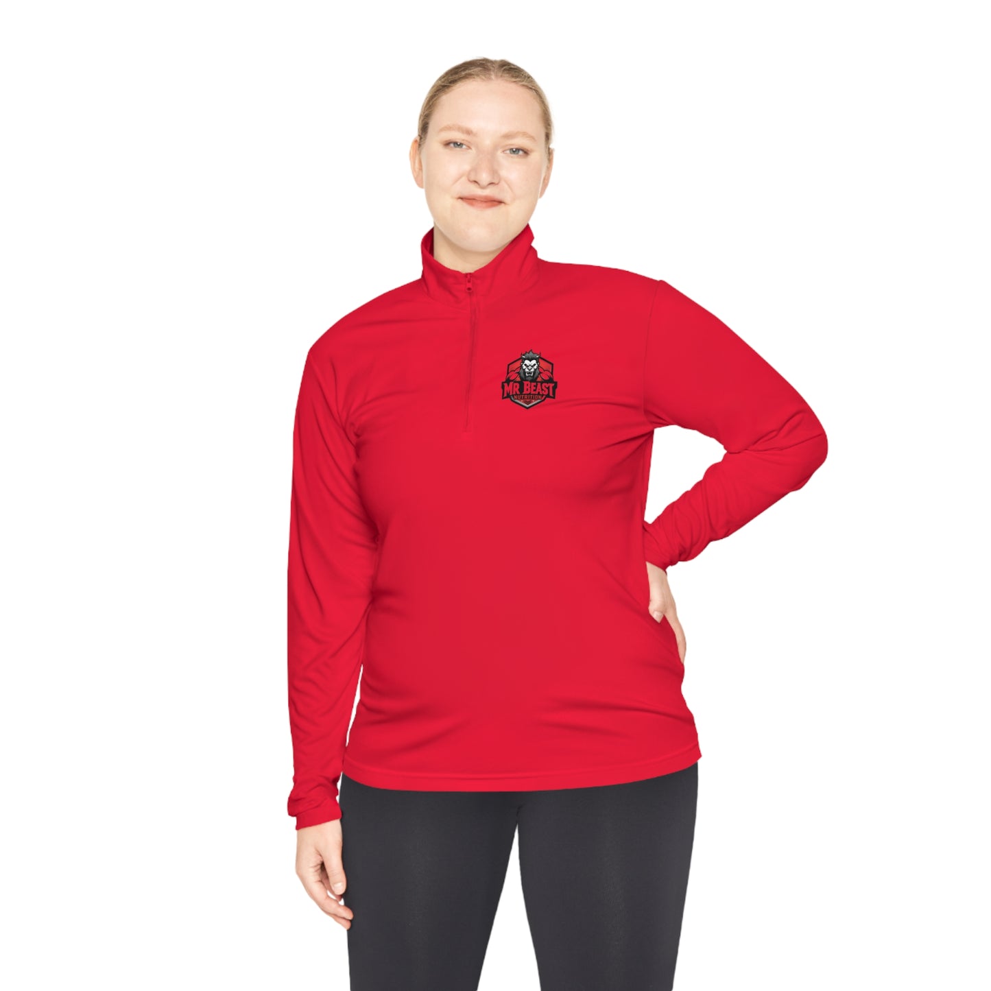 Mr.Beast Unisex Quarter-Zip Pullover - Mr.Beast Nutrition