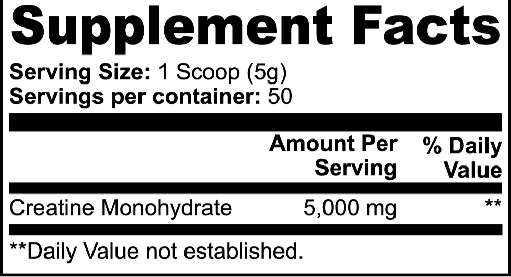 Creatine Monohydrate