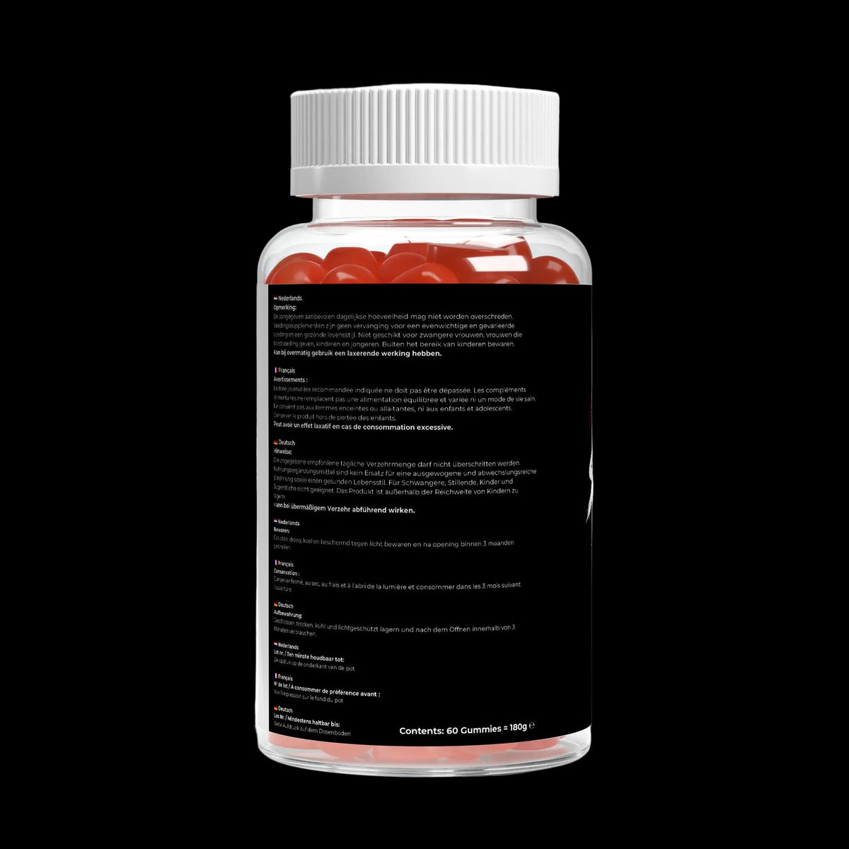 MrBeast Nutrition - Premium Shilajit Gummies Mixed Berry 60pcs