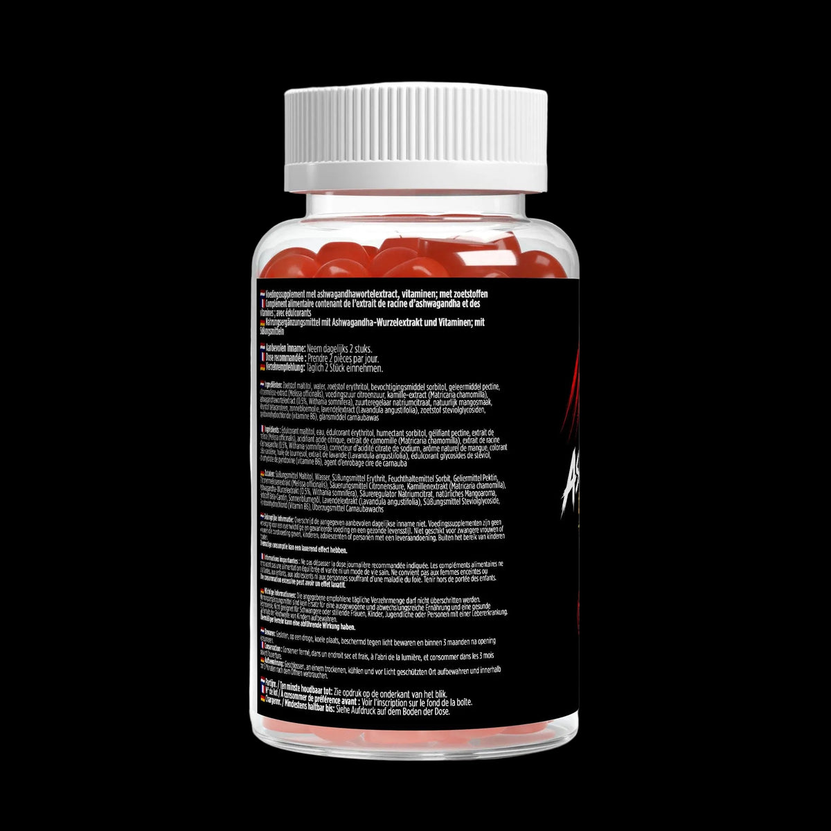 MrBeast Nutrition - Ashwagandha Gummies Mango 60pcs